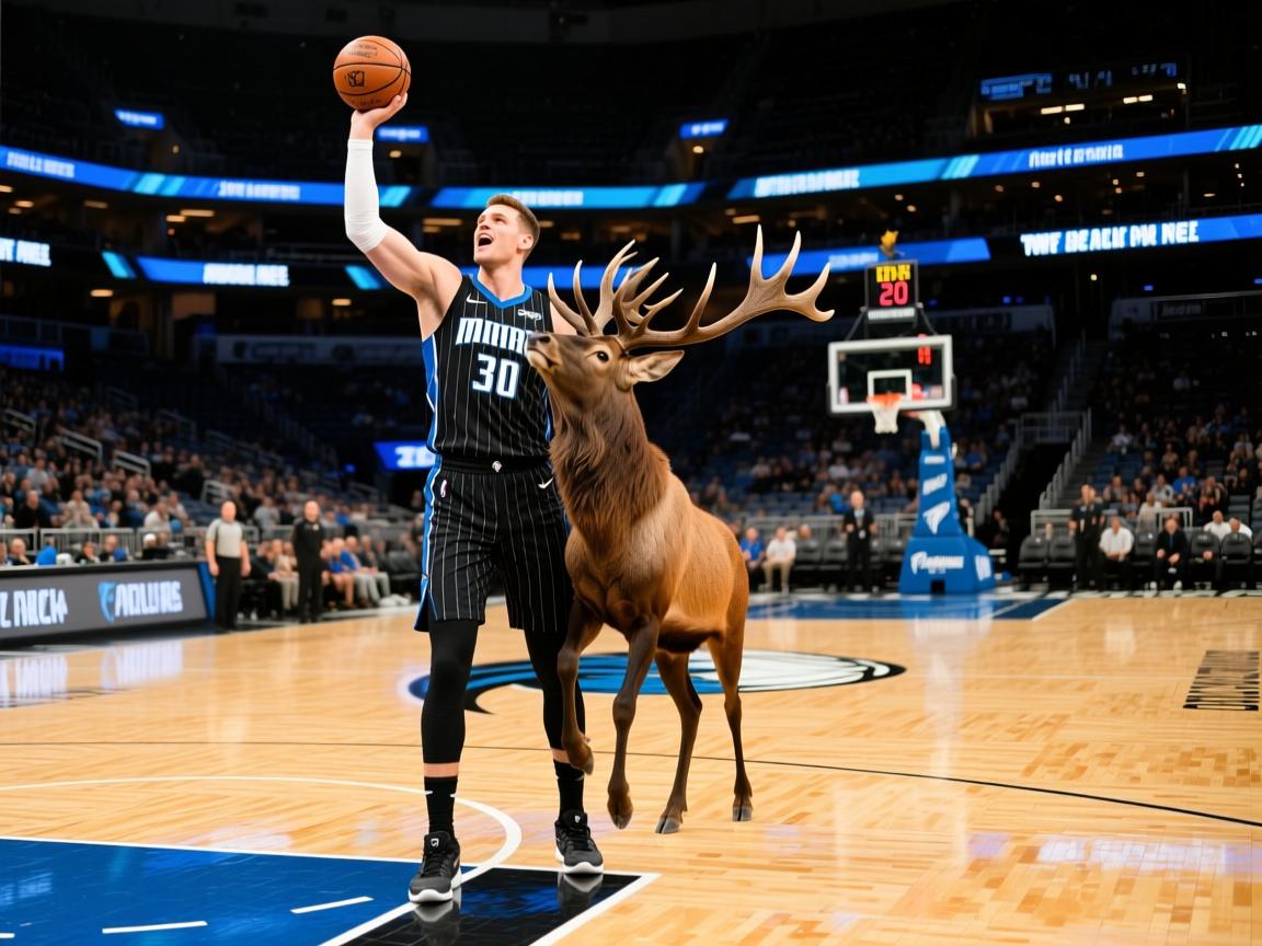 雄鹿客场胜魔术队，字母哥再砍30+