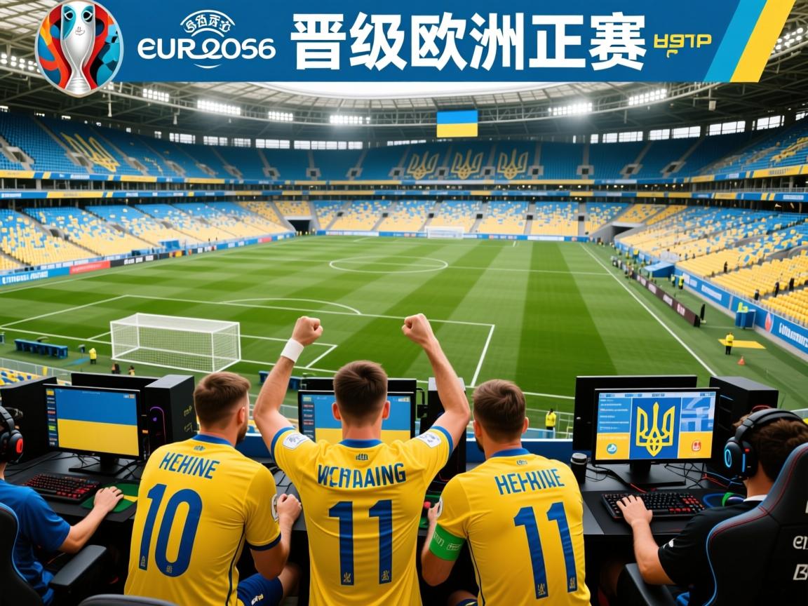 乌克兰队主场大胜，晋级欧洲杯正赛